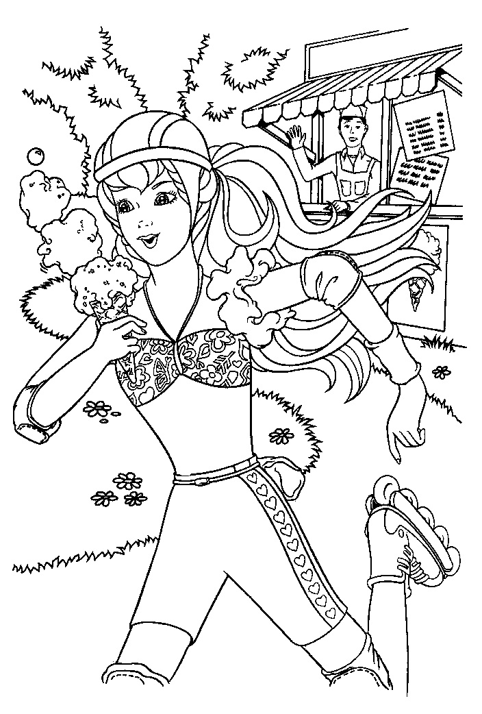 barbie girl colouring pictures coloring pages barbie free printable coloring pages colouring pictures barbie girl 