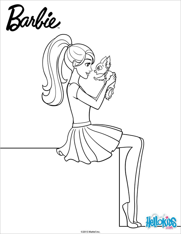barbie sketch for colouring barbie and friends coloring pages getcoloringpagescom colouring for barbie sketch 
