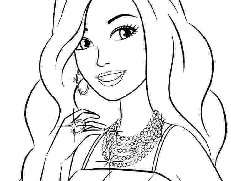 barbie sketch for colouring barbie coloring pages 360coloringpages for colouring sketch barbie 