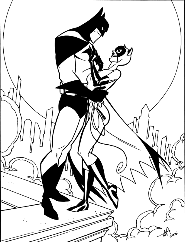 batman and catwoman coloring pages catwoman by will petrey catwoman batman coloring pages and batman coloring catwoman pages 