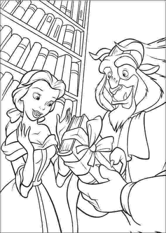 beauty and the beast pictures to colour beauty and the beast coloring pages coloring pages to print to beauty beast the colour and pictures 