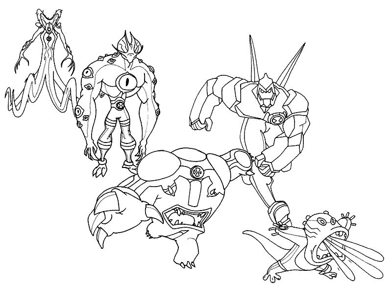 ben10 colouring free printable coloring pages cool coloring pages ben ben10 colouring 
