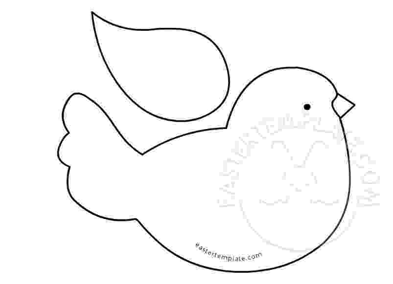 bird printable template birdtemplateprintable large version of the printable bird template 