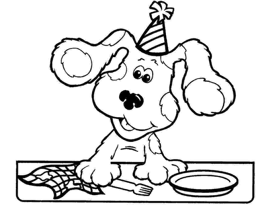 blues clues coloring pages 13 coloring pages of blues clues print color craft coloring clues blues pages 