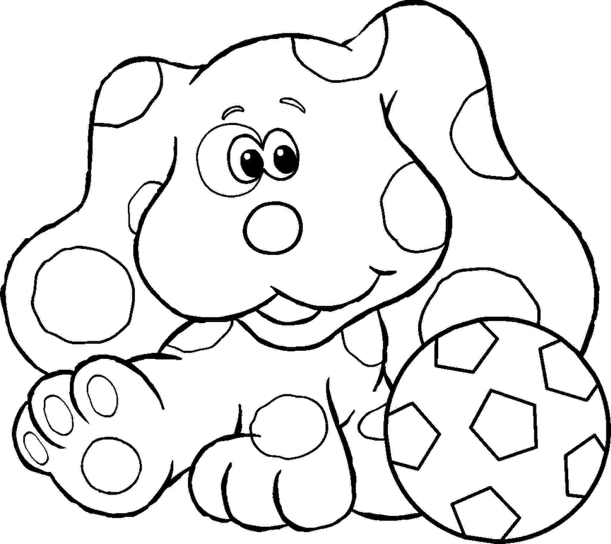blues clues coloring pages free printable blues clues coloring pages for kids pages clues blues coloring 