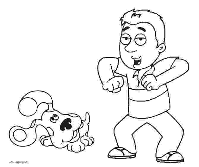 blues clues coloring pages free printable blues clues coloring pages for kids pages coloring blues clues 