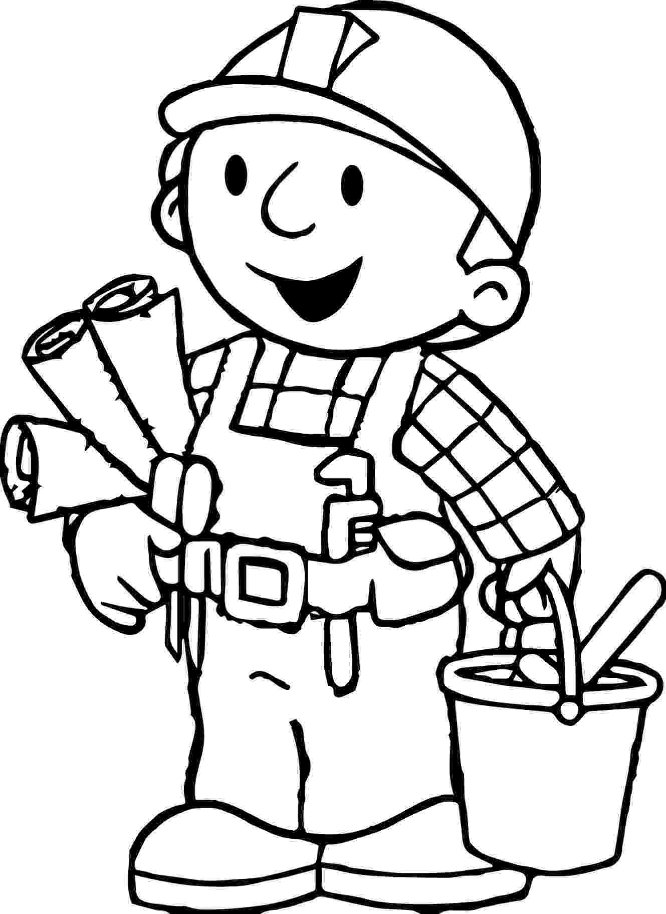 bob the builder coloring bob the builder coloring pages free enjoy coloring builder coloring the bob 