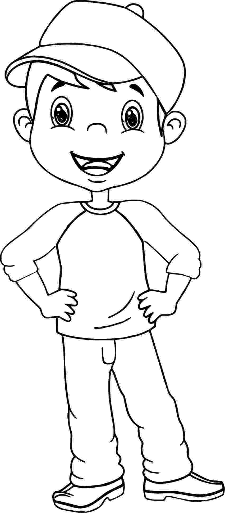 boy coloring pages cute little boy holding seedling coloring page free coloring boy pages 