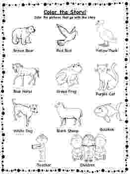 brown bear what do you see coloring pages quotbrown bear brown bear what do you seequot activities by do you brown bear what coloring see pages 