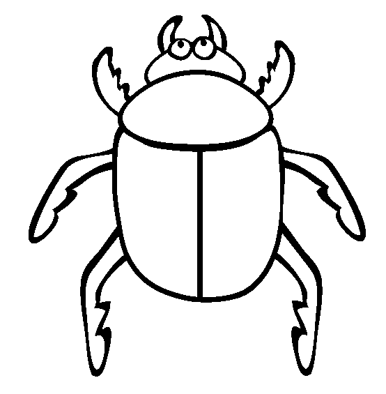 bug coloring page beetle insect coloring pages to printable coloring bug page 
