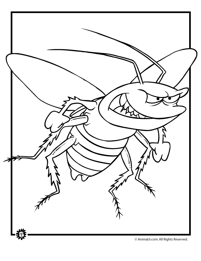 bug coloring page bugs coloring pages woo jr kids activities coloring page bug 