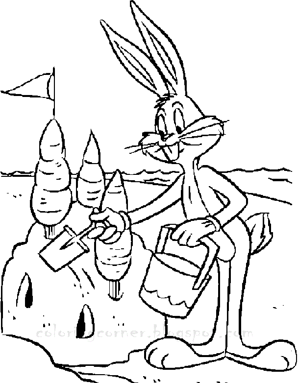 bugs bunny coloring pages 88 best looney tunes coloring pages images on pinterest pages bunny bugs coloring 