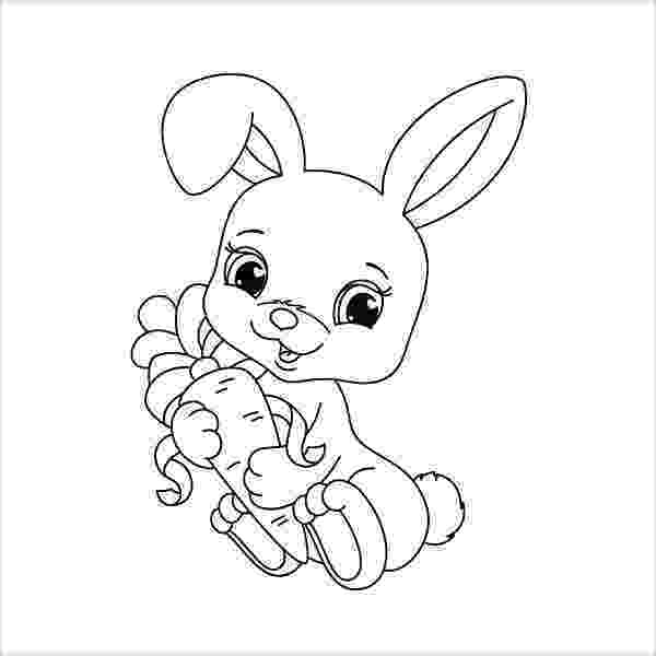 bunny color page best pictures artwork cute easter bunny coloring sheets page color bunny 