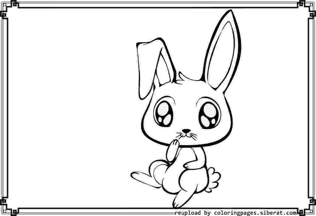 bunny color page cartoon bunny coloring page free printable coloring pages color bunny page 