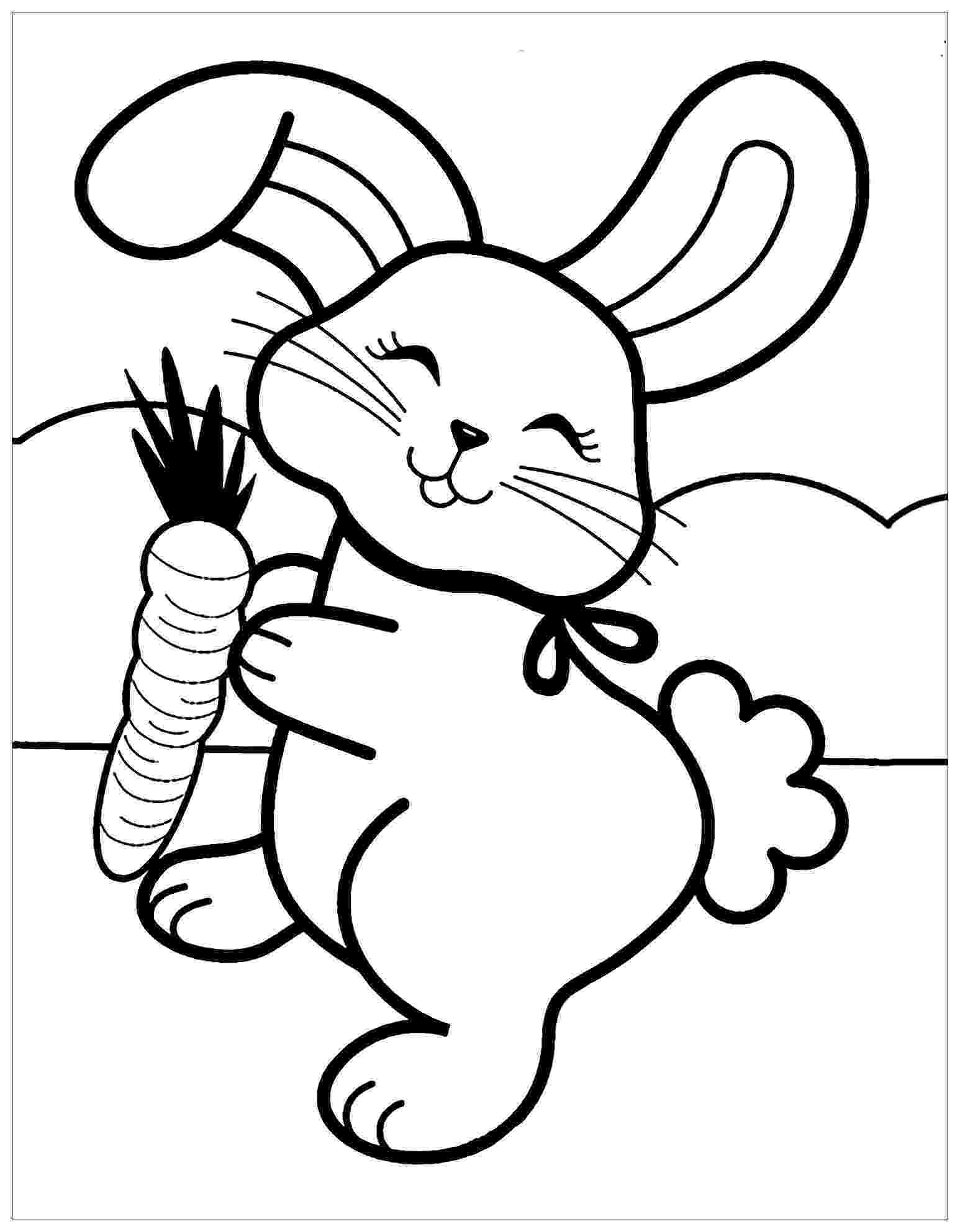 bunny rabbit pictures to color free printable rabbit coloring pages for kids bunny color pictures to rabbit 