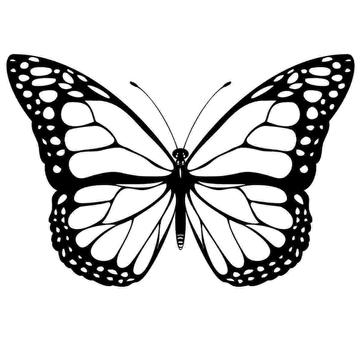 butterfly color pages free printable butterfly coloring pages for kids butterfly color pages 