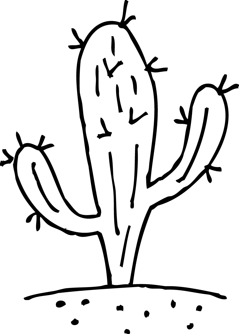 cactus pictures to color flower coloring pages pictures color cactus to 
