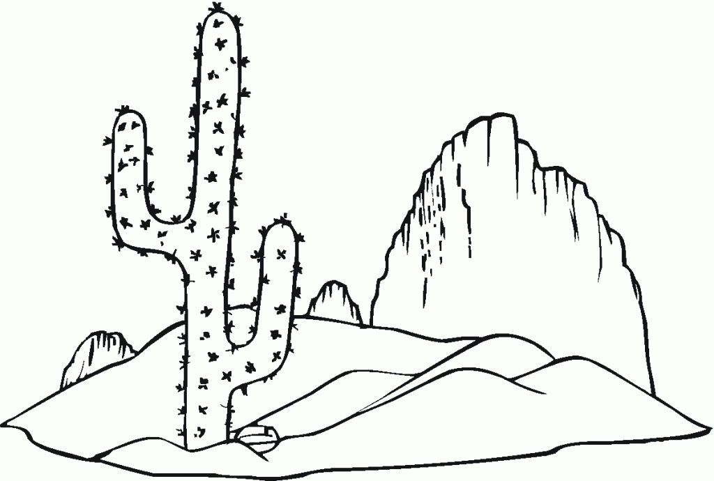 cactus pictures to color printable cactus coloring pages for kids cool2bkids color pictures cactus to 