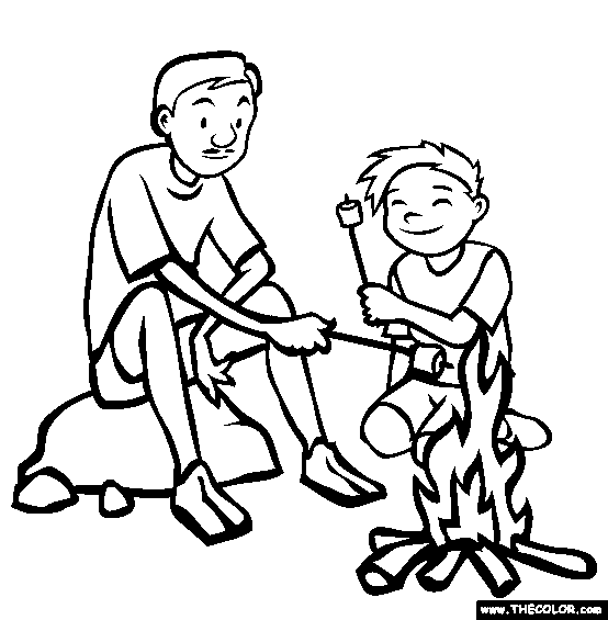 campfire coloring page campfire drawing free download best campfire drawing on campfire coloring page 
