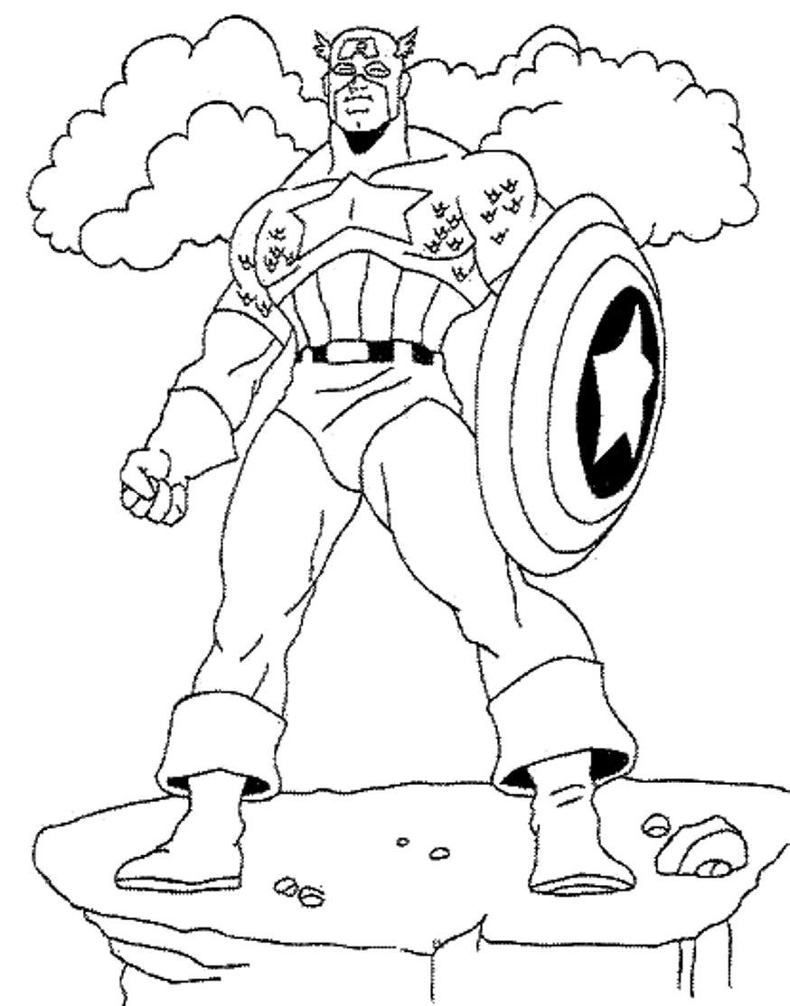 captain america coloring pages free printable captain america coloring pages for kids america pages captain coloring 