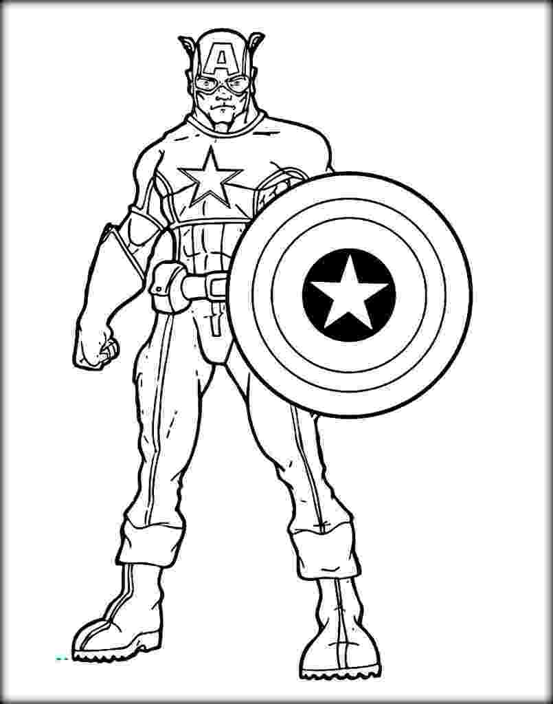 captain america coloring sheet captain america cartoon drawing at getdrawings free download sheet captain america coloring 