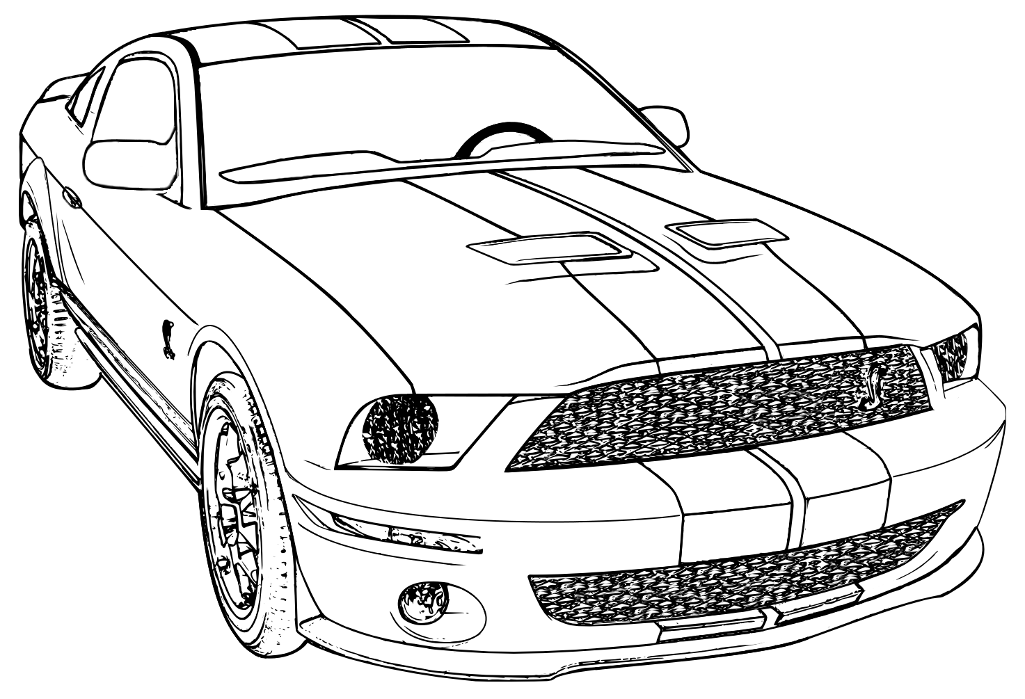 car coloring pages for adults printable mustang car car coloring page ford mustang adults for coloring car pages 