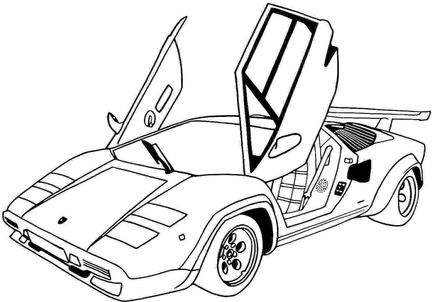 car coloring pages to print printable coloring pages of sports cars coloring home print coloring car pages to 