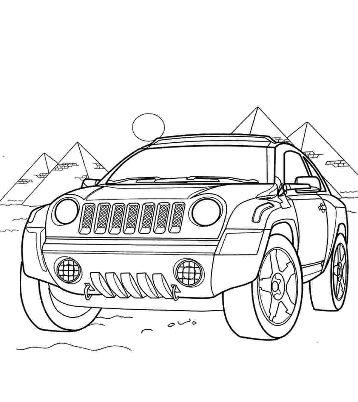 car coloring vehicles coloring pages momjunction car coloring 