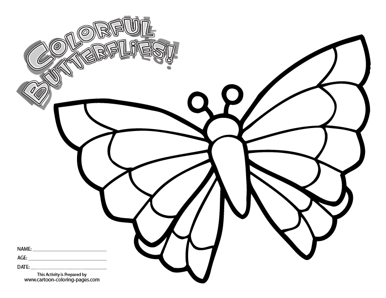 cartoon butterfly pictures to color black outline butterfly coloring cartoon butterfly stock color to butterfly pictures cartoon 