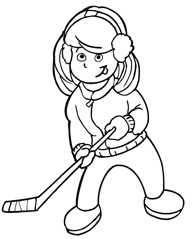 cartoon hockey player cartoon clipart of a black and white chubby hockey player cartoon hockey player 