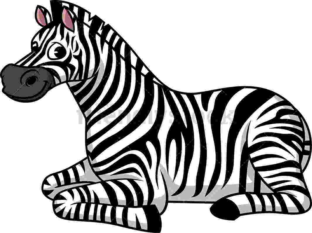 cartoon zebra drawing a cartoon zebra seeing beyond the stripes to cartoon zebra 