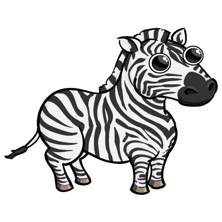 cartoon zebra zebra clipart free stock photo public domain pictures cartoon zebra 