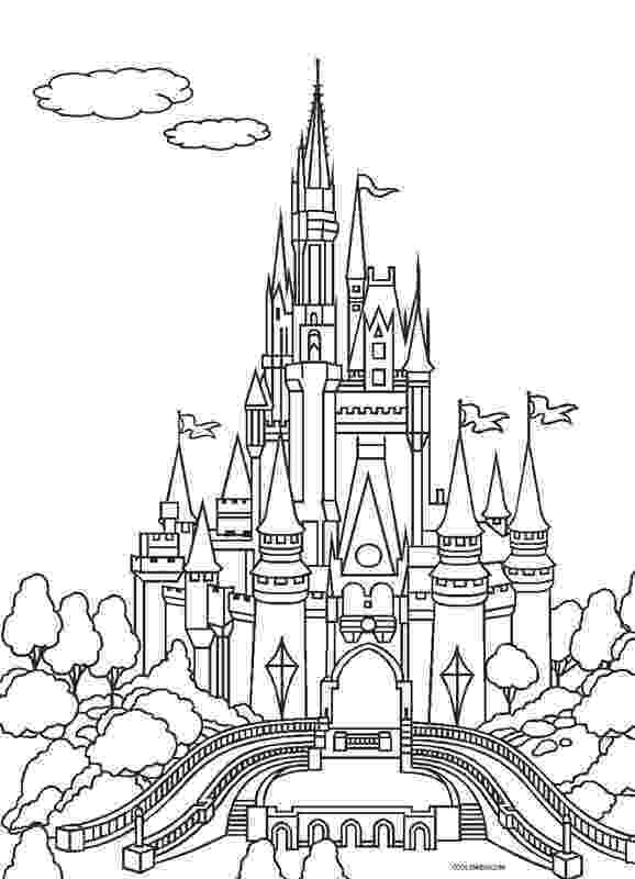 castle coloring sheet free printable cinderella coloring pages for kids cool2bkids coloring castle sheet 