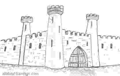 castles to draw ancient castle drawings castles draw to 