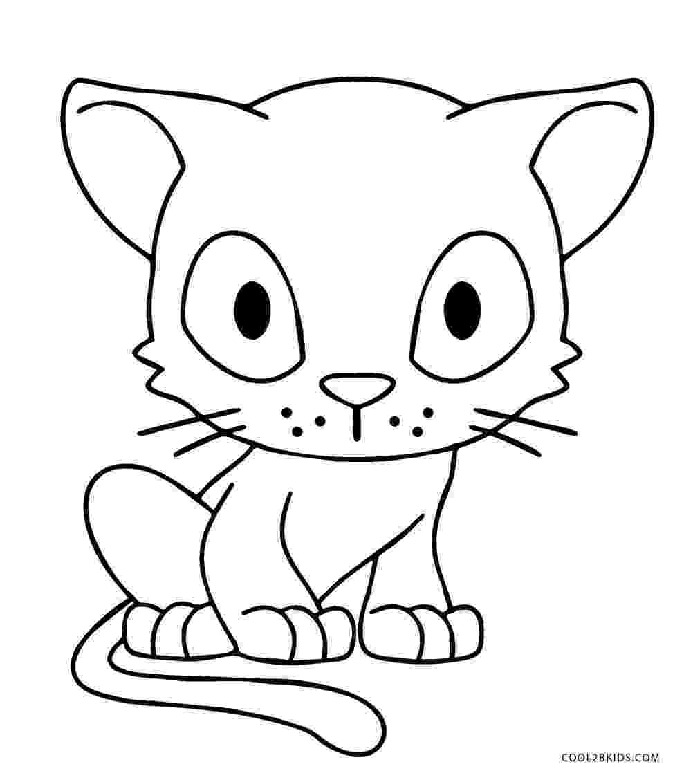 cat color page free printable cat coloring pages for kids cool2bkids cat color page 