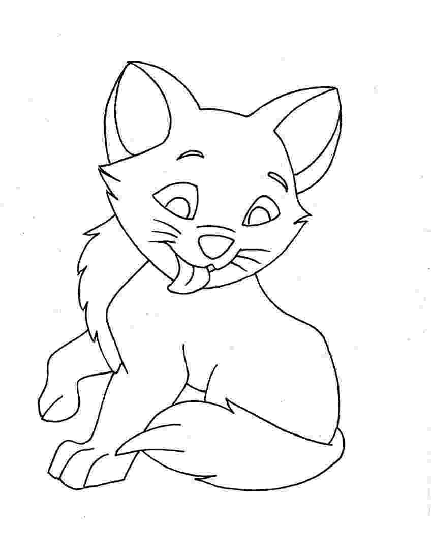 cat coloring pages free printable free printable cat coloring pages for kids pages printable free coloring cat 