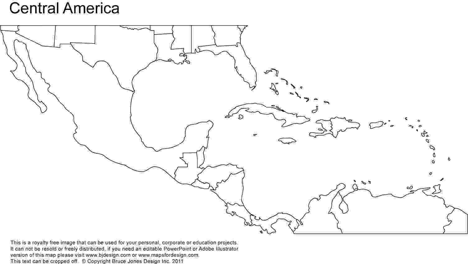 central america blank map central america map blank driverlayer search engine blank map america central 