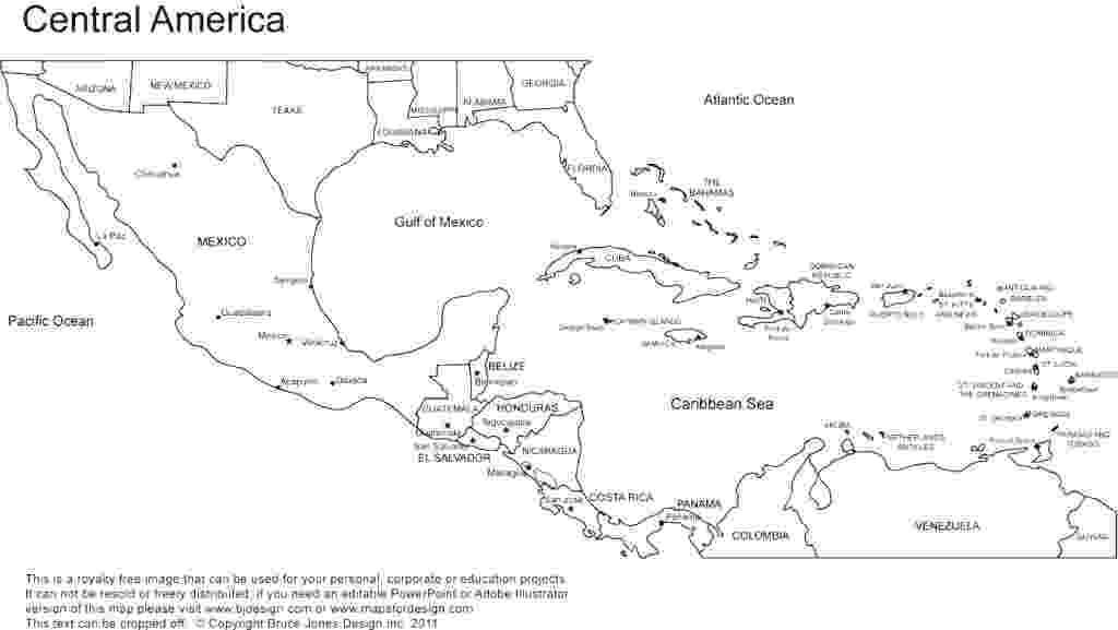 central america blank map map of sinaloa mexico 325482 central america map blank 