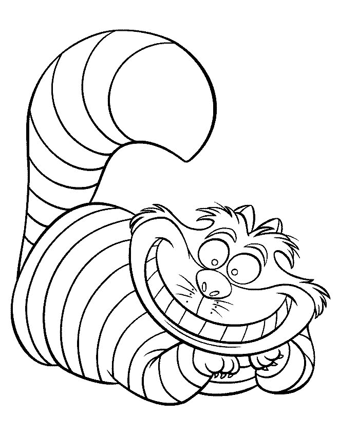 cheshire cat coloring pages alice in wonderland coloring pages 2 disneyclipscom cheshire coloring cat pages 