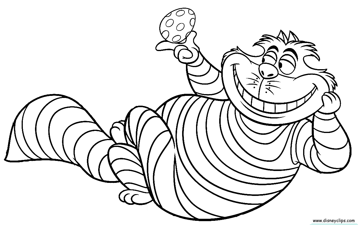 cheshire cat coloring pages cheshire cat coloring pages kidsuki pages cheshire coloring cat 
