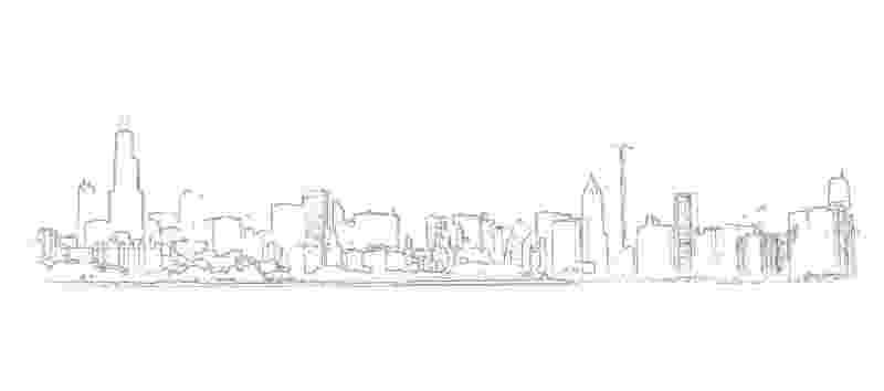 chicago skyline sketch help with logo reps given forums at modded mustangs skyline sketch chicago 