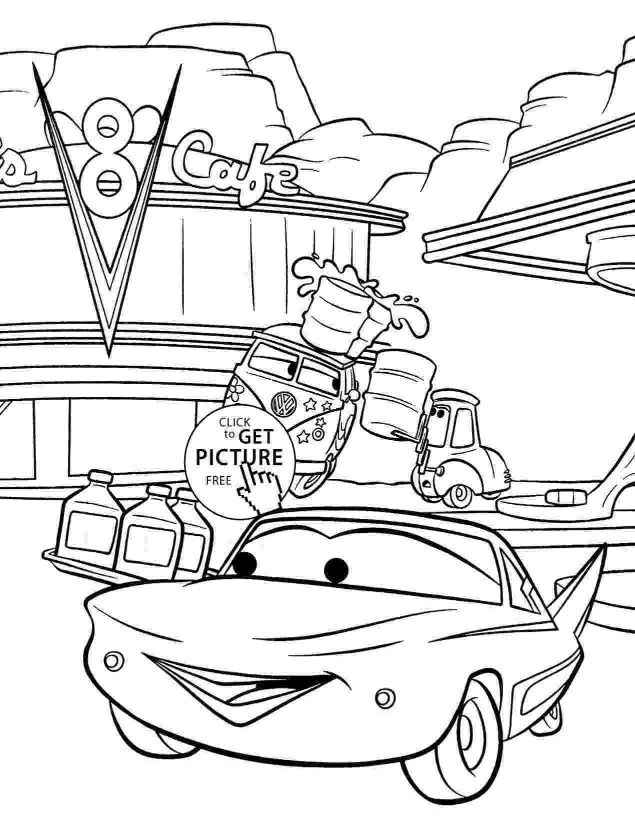 chick hicks coloring page cars pixar coloring pages chick hicks racing free page chick coloring hicks 