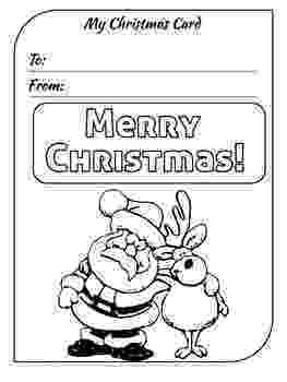christmas card coloring pages santa claus is going down through a chimney christmas card card pages christmas coloring 