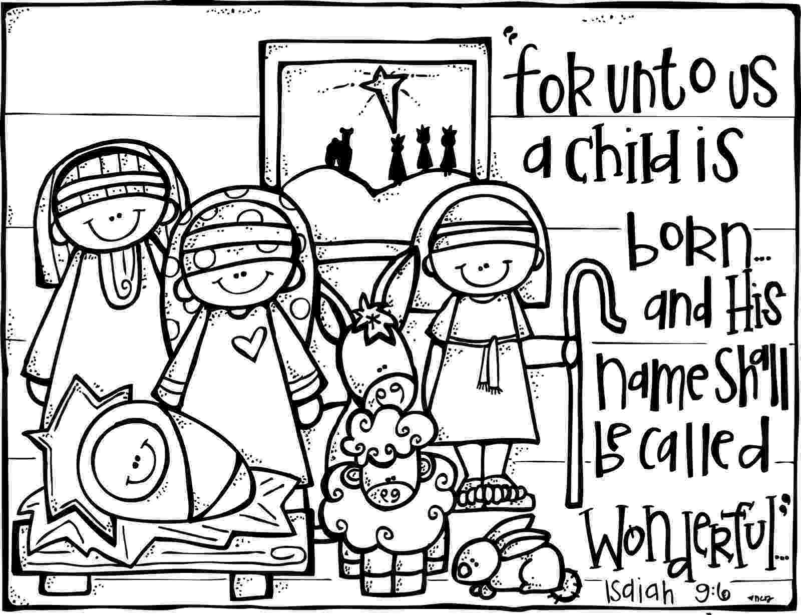 christmas coloring pages jesus melonheadz freebies christmas pages jesus christmas coloring 