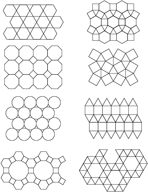 christmas tessellations printables snowflake with bushy christmas trees pattern coloring page tessellations christmas printables 