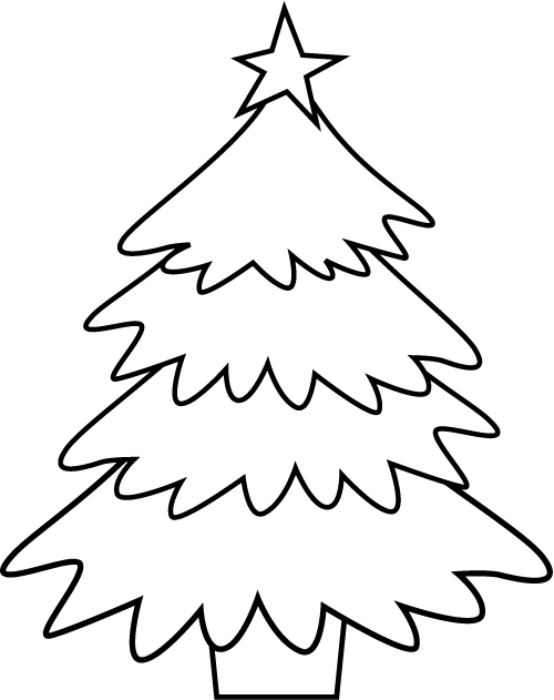 christmas tree coloring pictures navishta sketch christmas tree tree christmas pictures coloring 