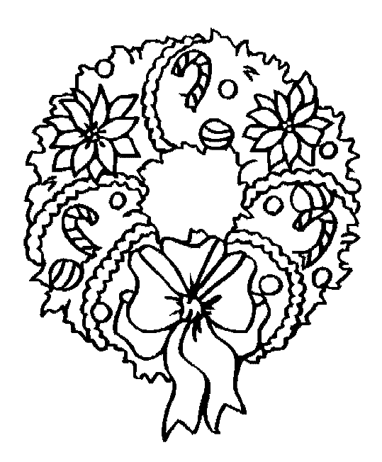 christmas wreaths coloring pages christmas wreath coloring pages getcoloringpagescom coloring christmas pages wreaths 