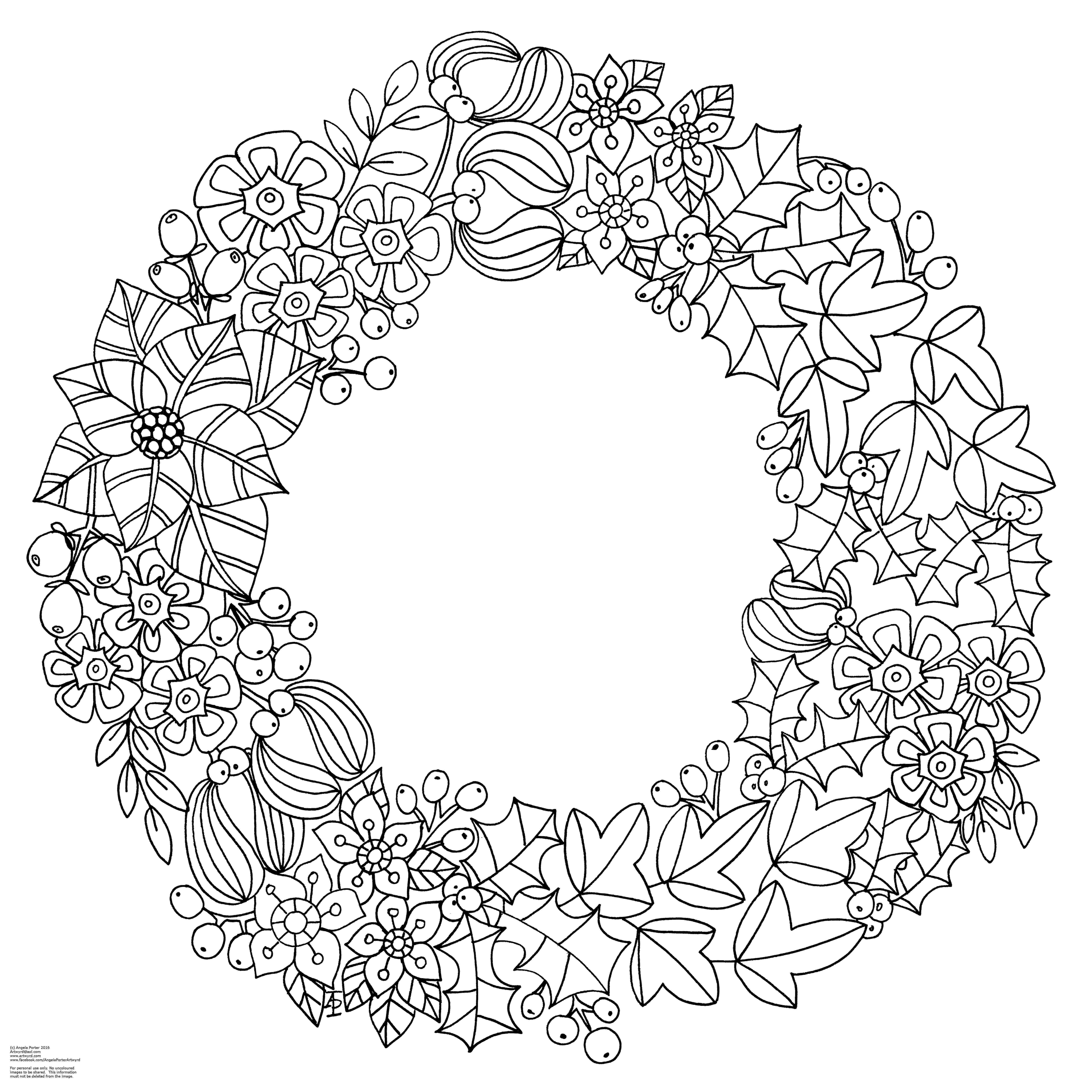 christmas wreaths coloring pages christmas wreath coloring pages wreath ornaments learn christmas wreaths coloring pages 