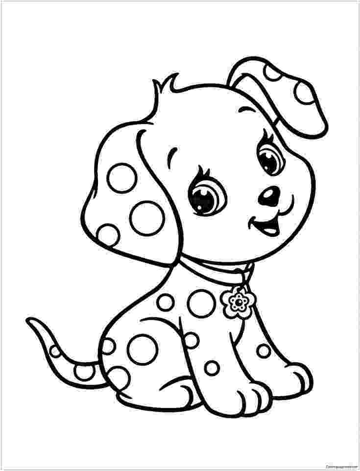 color dogs free printable dog coloring pages for kids color dogs 1 2
