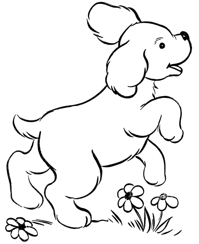 color dogs free printable dog coloring pages for kids dogs color 1 1